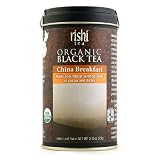 Rishi Tea Organic China Breakfast, 2.8-Ounce Tins (Pack of 4)