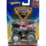 Hot Wheels Monster Jam Flag Series Nitro Circus # 6 75, 1:64 Scale (Small truck) by Monster Jam