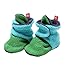 Zutano Newborn Unisex - Baby Fleece Bootie - Baby Fleece Bootie - APPLE/POOL/NAVY 12M