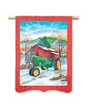 I'll B Home for Xmas - John Deere - Regular Flag