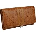 Tony Perotti Large Ladies Vegetale Purse- Ostrich Effect