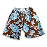 Whatever - Boys Swimsuit, Brown, Blue