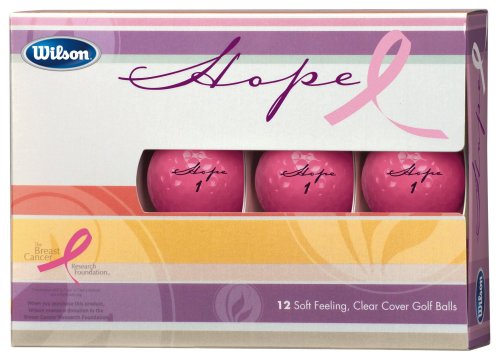 Wilson Hope 12 Ball Ladies Golf Balls