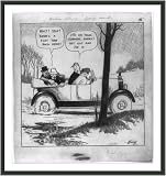 Historic Print (S): Gasoline Alley. Walt! Stop! There's a flat tire back here!