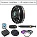 Panasonic Lumix 14mm f/2.5 G Aspherical Lens Kit for the Panasonic Lumix DMC-GF1 Digital Camera. Package Includes: Panasonic Lumix G 14mm F2.5 ASPH Lens, 3 Piece Filter Kit (UV-CPL-FLD), Extended Life Battery, 16GB SDHC Memory Card, Memory Card Reader, Lens Cap + Lens Cleaning Pen