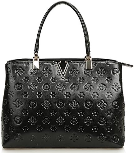 2014 new fashion high quality leather shoulder crocodile handbag 010462 (black)