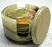Green Onyx Marble Coaster Set of 6 pcs with Caddy