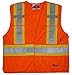 Safety Vest Size: Small/Medium, Color: Fluorescent Orange