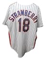 Darryl Strawberry New York Mets Autographed White Rawlings Jersey