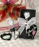 HEART BOTTLE STOPPERS - VINEYARD COLLECTION SOLID HEART BOTTLE STOPPERS - stopper, Quantity of 16 pc,