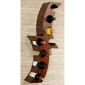 SEI Calabria Wall Mount Wine Rack by Southern Enterprises