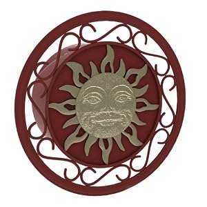 Liberty Garden Products 655 Decorative Sunrise Wall-Mounted Garden Hose Butler with... by 