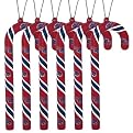 Buffalo Bills Candy Cane Ornament Set