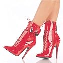 PleaserUSA Womens High Heels Ankle Boots Domina-1023