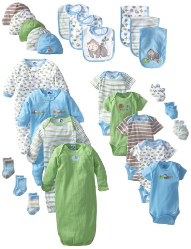 Gerber Baby-Boys Newborn 26 Piece Newborn Essentials Gift Set