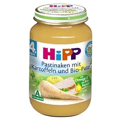 Hipp Pastinaken mit Kartoffeln und Bio-Pute, 6-er Pack (6 x 190 g) - Bio