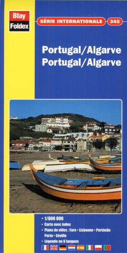 City Travel Guides Discounted  Used : Carte routière et touristique : Portugal - Algarve, N° 345 (avec un index)
