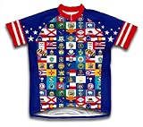 American Pride Cycling Jersey for Women