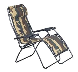 Faulkner Standard Recliner Camouflage Padded with Padded Arms