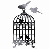 Fancy Birdcage Wall Sticker Decorative Plexi Mirror Home Spa Boutique Decor ~ The Crabby Nook