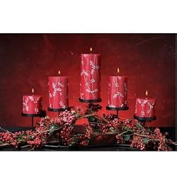 Lumiere D'Esprit Candelabra Red Jeweled Giftset