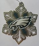 Philadelphia Eagles Snowflake Christmas Ornament