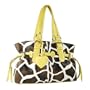 New Fashion Design Women Purse Handbag Giraffe Animal Print Toto Hobo Bag