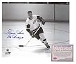 Gordie Howe Detroit Red Wings NHL Hand Signed 8x10 Photograph