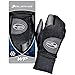 Orlimar Women's Winter Performance Fleece Golf Gloves (Pair), Black, Small