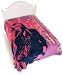 Hannah Montana Purple Starlette Micro Raschel Blanket