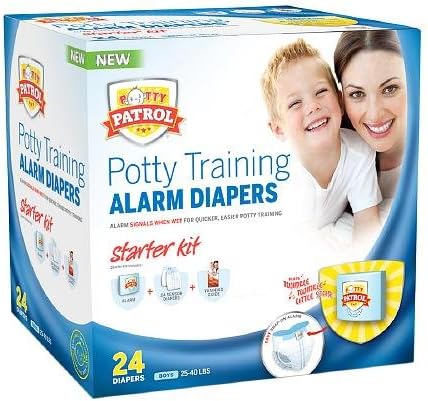 Potty Patrol Boys Refill Kit Potty Training Diapers 24 ea