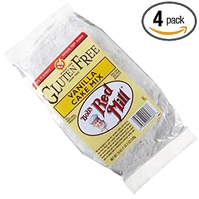 Bob's Red Mill Gluten Free Vanilla Cake Mix, 19-Ounce Packages (Pack of 4)