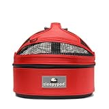 sleepypod　－スリーピーポッド　ミニタイプ オールシーズンセット－ RED 【子猫・超小型犬用】の画像