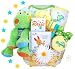 Personalized Froggy Fun At The Pond Baby Gift Basket - Neutral