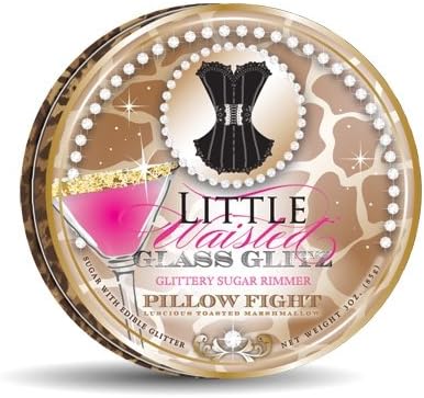 Pillow Fight Glass Glitz Edible Glitter Cocktail Rimmer