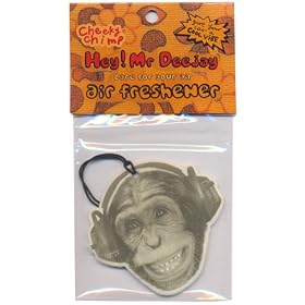 Cheeky Chimp Hey Mr. Deejay Air Freshener