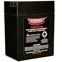 Parmak 901 6-Volt Gel Cell Battery for Solar Powered Electric Fences
