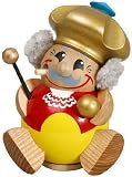 Eigenschaften Seiffener Volkskunst / Räuchermänner Kugelräucherfigur König Balthasar - 12 cm