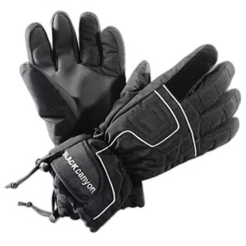 Black Canyon Skihandschuhe, schwarz/silber,