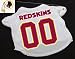Officially Licensed by the NFL - Washington Redskins Dog Football Jersey - Large