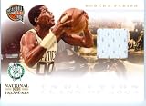 2011 National Treasures Authentic Robert Parish Game Worn Jersey Card
