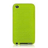 Green Minisuit Touch Case - Silicone skin design cases for Apple iPod Touch 4g 4th Generation bonus screen protector + Minisuit LCD Cleaner Color: Green