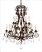 Search : 15 Light Chandelier - Brandy Finish