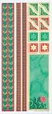 Embossed Stickers MERRY CHRISTMAS BORDERS For Scrapbooking, Card Making  Craft Projects