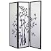 Bamboo 3-Panel Room Divider Image