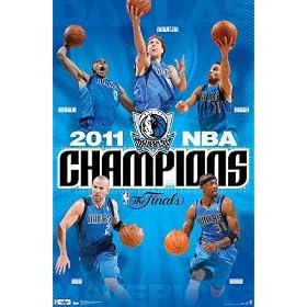 Dallas Mavericks 2011 NBA Champions Sports Poster Print - 22x34 Poster Print, 22x34Dallas Mavericks 2011 NBA Champions Poster