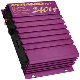 Pyramid PB110PX 2-Channel 240-Watt Pro Plus Amplifier