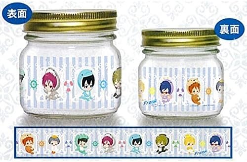 Taito Kuji Free! Swim Club Eternal Summer Flower afternoon glass Bottle animal