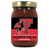 Texas Tech Red Raiders NCAA Picante Salsa - 16oz by Hot Sauce Harry's