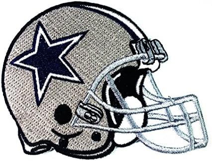 NFL Football Dallas Cowboys Helmet Embroidered Patch By Pbear Shop
